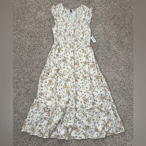 Old Navy Floral Midi Dress - Size Medium - NWT